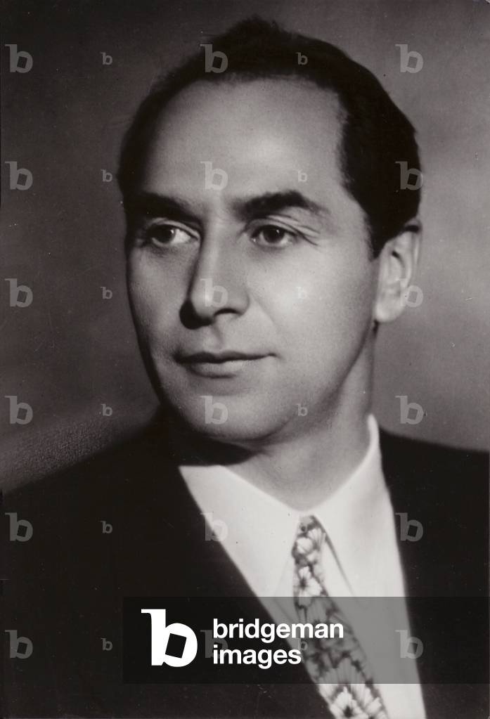 Igor Moiseyev, art director of the State Folk Dance Ensemble (b/w photo)