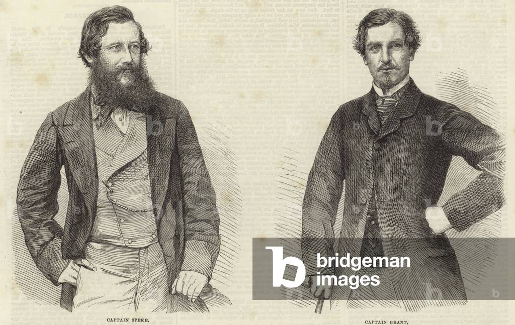 John Hanning Speke and James Augustus Grant (engraving)