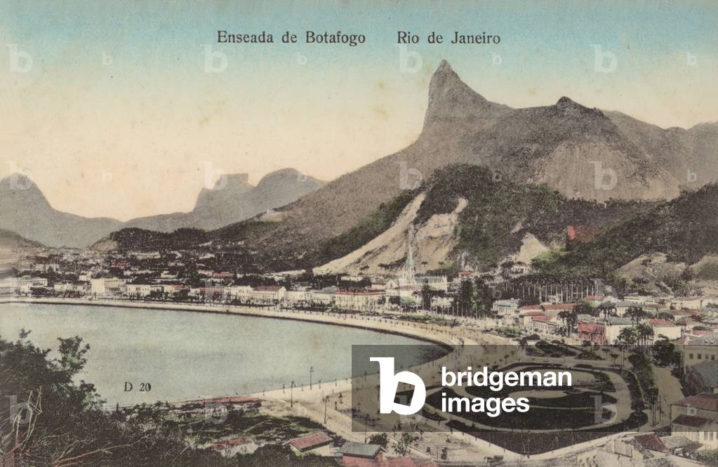 Botafogo Beach, Rio de Janeiro, Brazil (coloured photo)