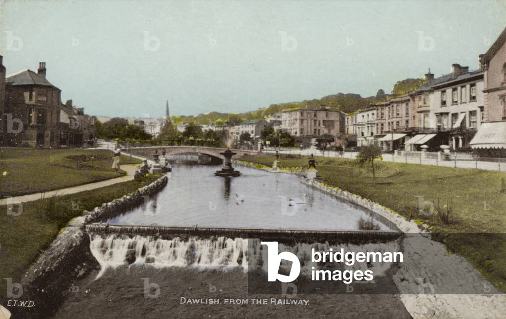 Dawlish, from the Railway (photo)