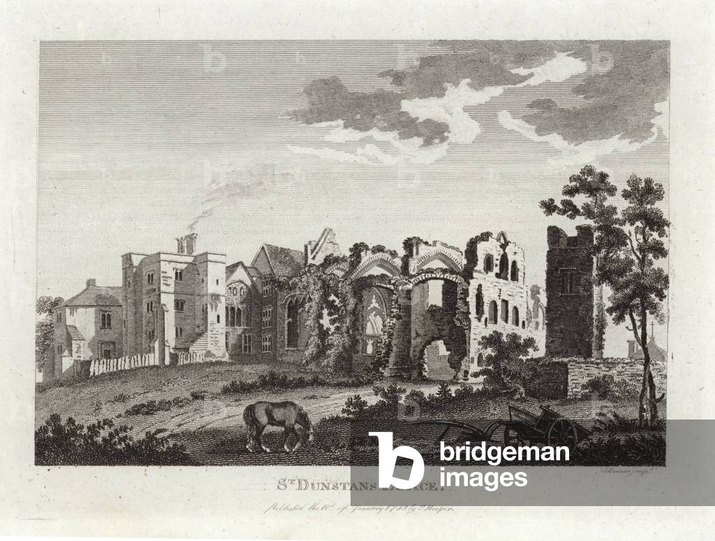 St Dunstan's Palace (engraving)