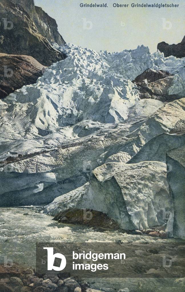 Grindelwald Glacier (colour photo)