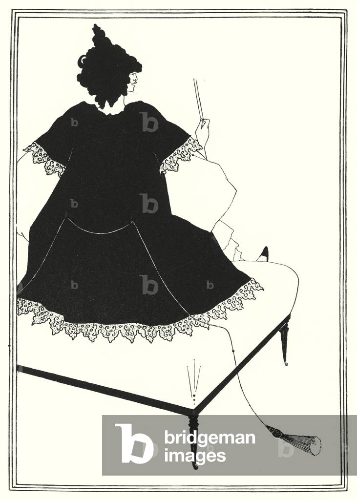 Salome on Settle c. 1894 (engraving)