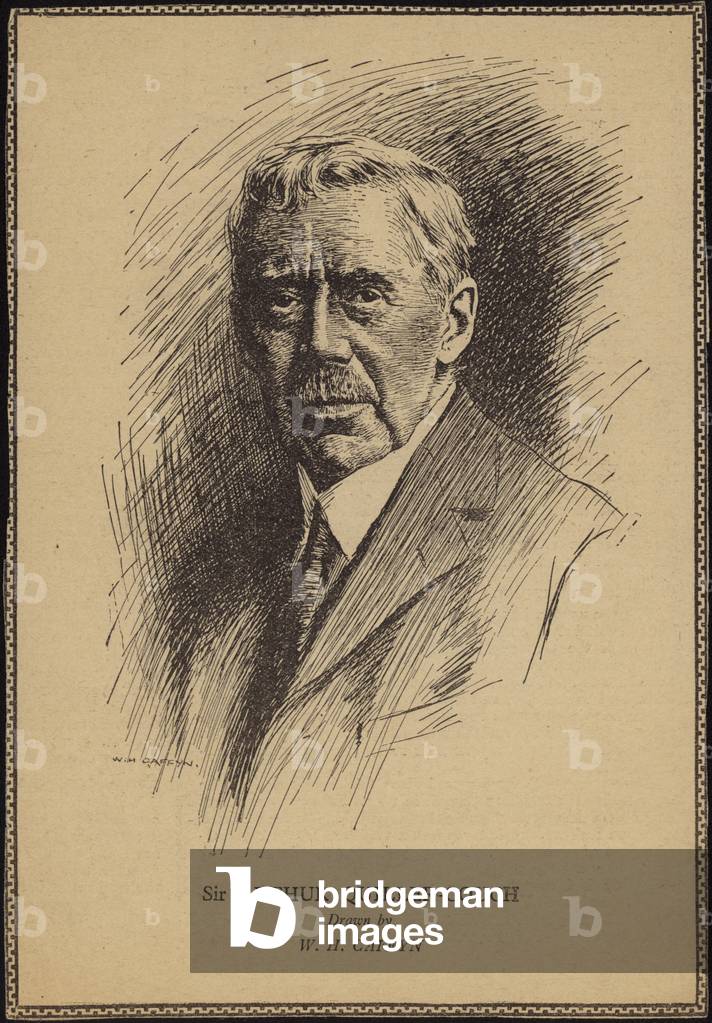 Portrait of Sir Arthur Quiller-Couch (litho)