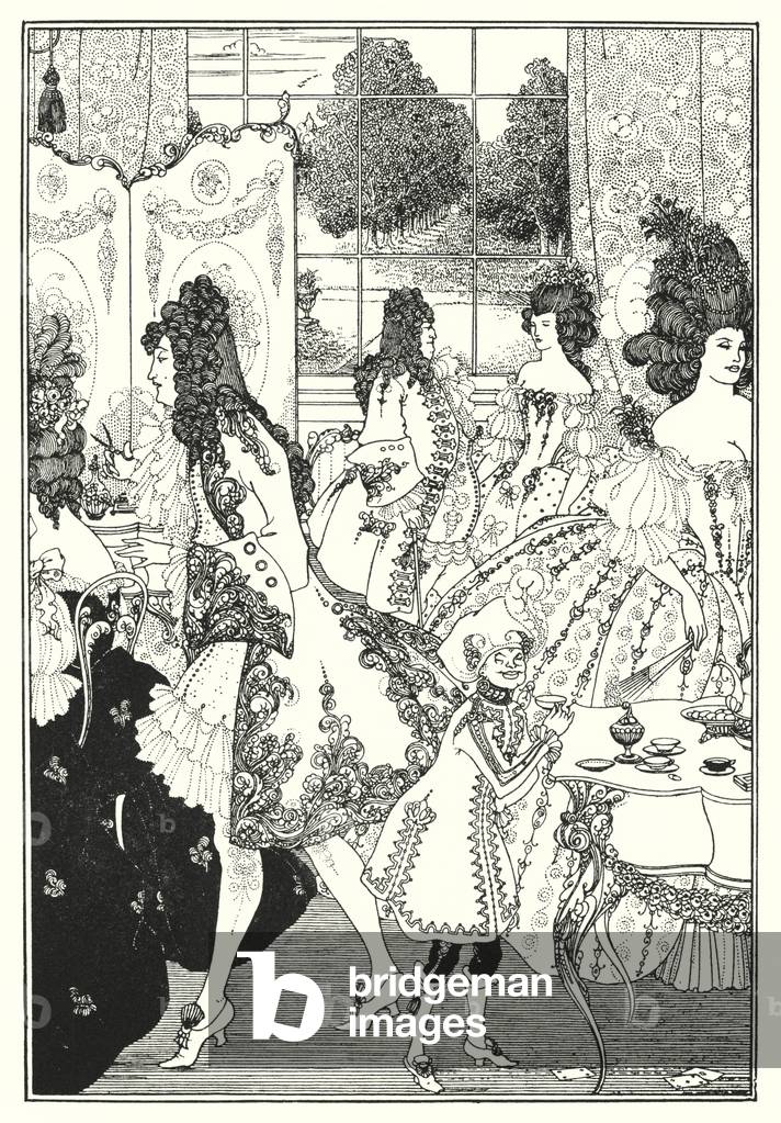 The Rape of the Lock, 1901 (engraving)