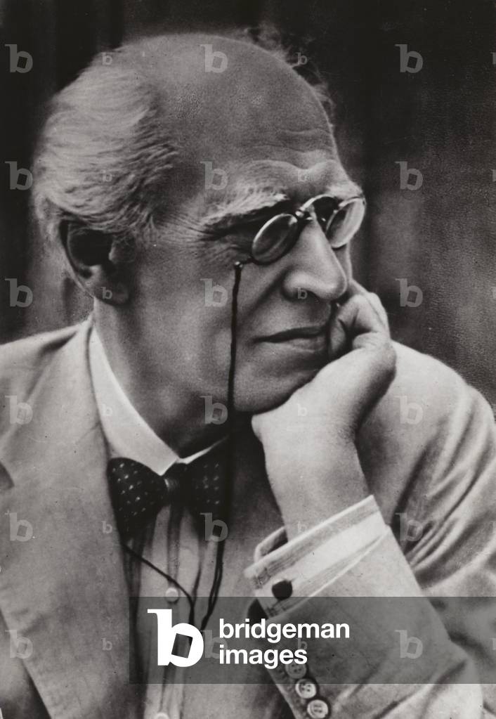 Konstantin Stanislavski, Russian actor and theatre director (b/w photo)