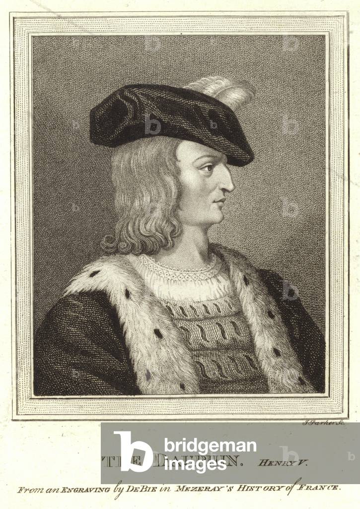 Portrait of King Henry V of France (engraving)