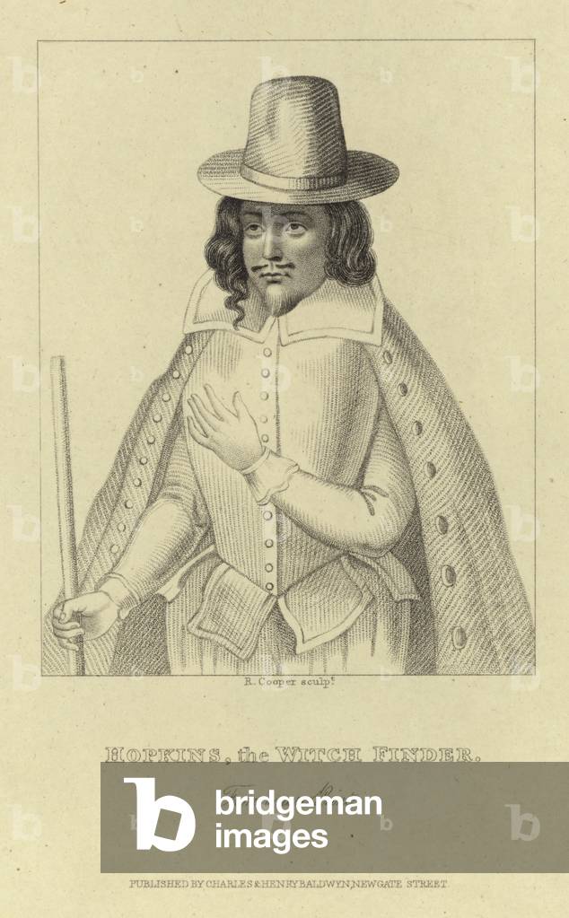 Hopkins, the Witch Finder (engraving)