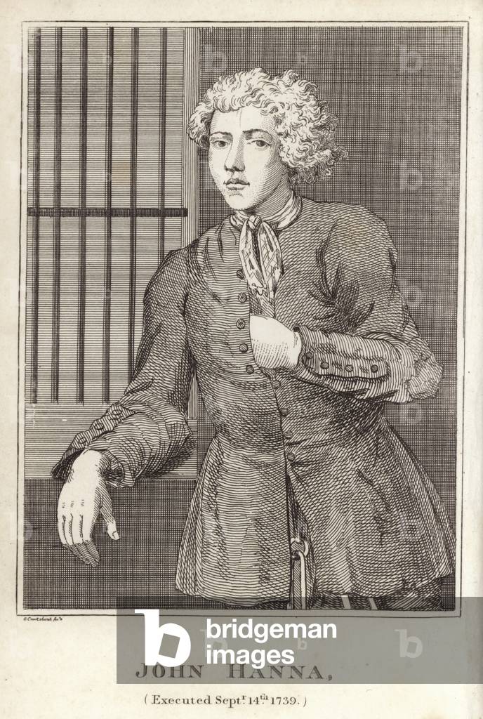 John Hanna, Executed 14 September 1739 (engraving)