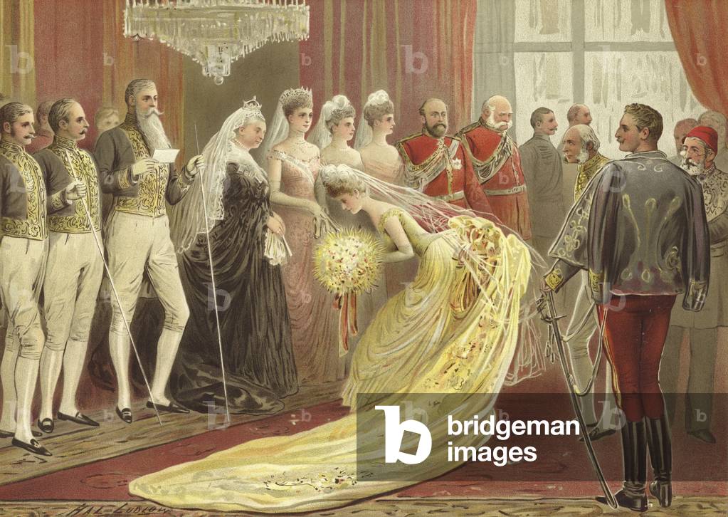 Jubilee drawing room, 1887 (colour litho)