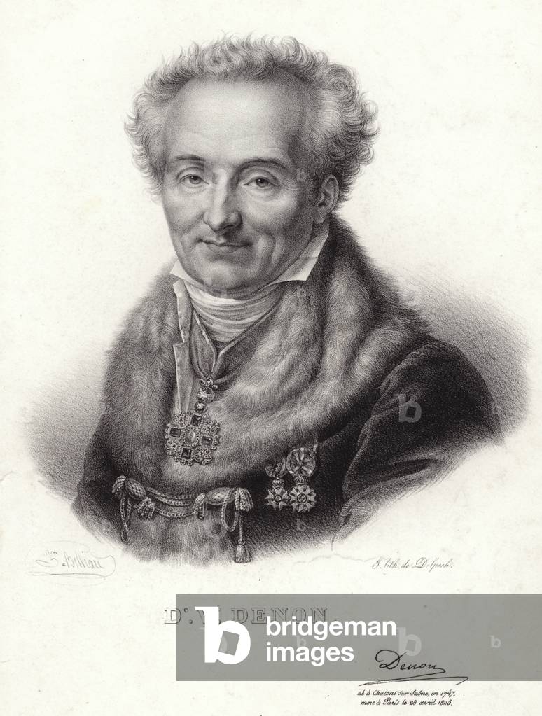 Dominique Vivant Baron de Denon (engraving)