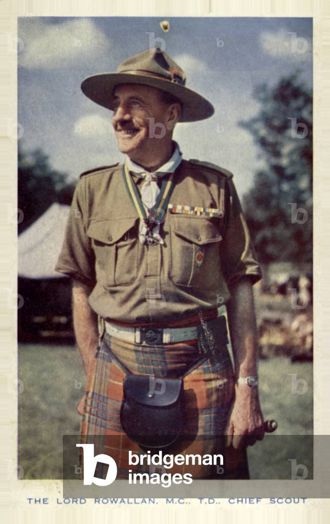 Thomas Corbett, 2nd Baron Rowallan, Chief Scout of the British Empire (colour photo)