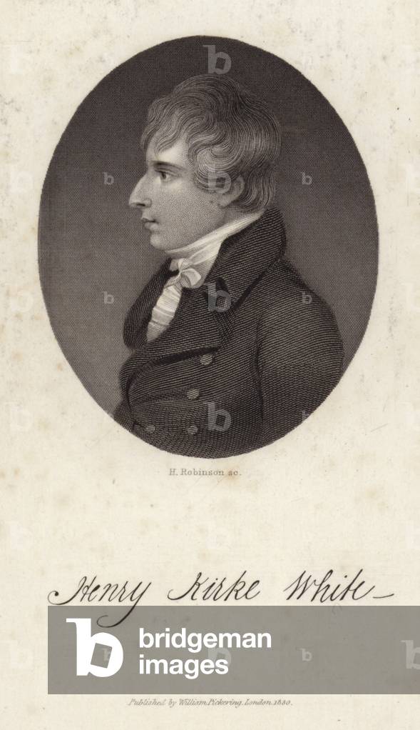 Portrait of Henry Kirke White (engraving)