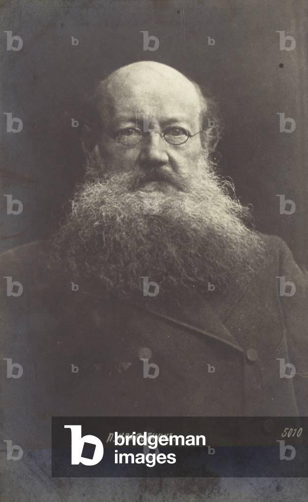 Peter Kropotkin, Russian politicial philosopher (b/w photo)