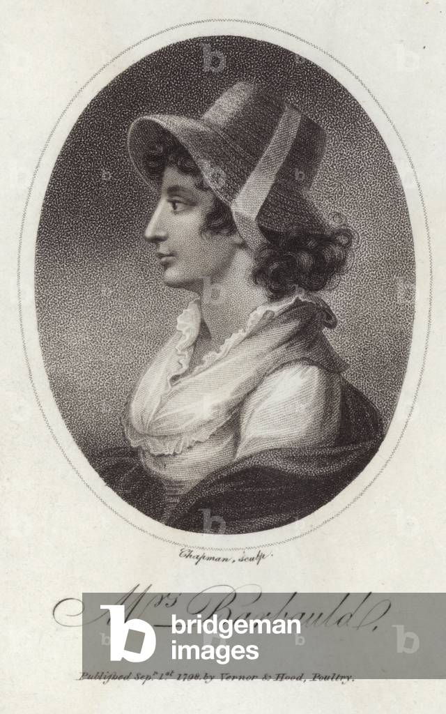 Portrait of Anna Laetitia Barbauld (engraving)