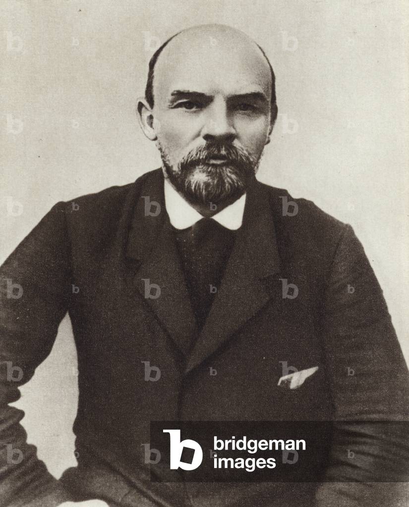 Lenin in Zakopane, Poland, August 1914 (b/w photo)