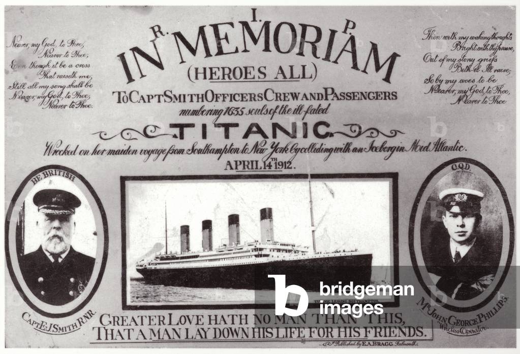 RIP in Memoriam (b/w photo)