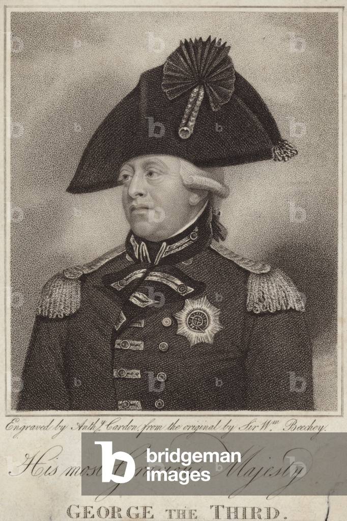 King George III of Great Britain and Ireland (engraving)