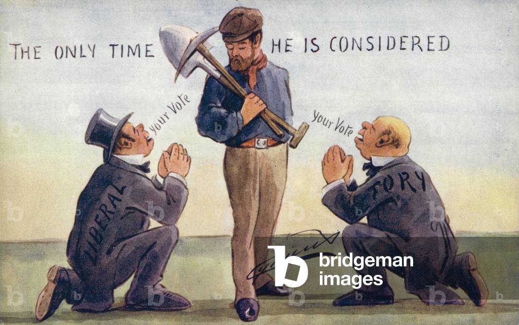 The only time he is considered (colour litho)