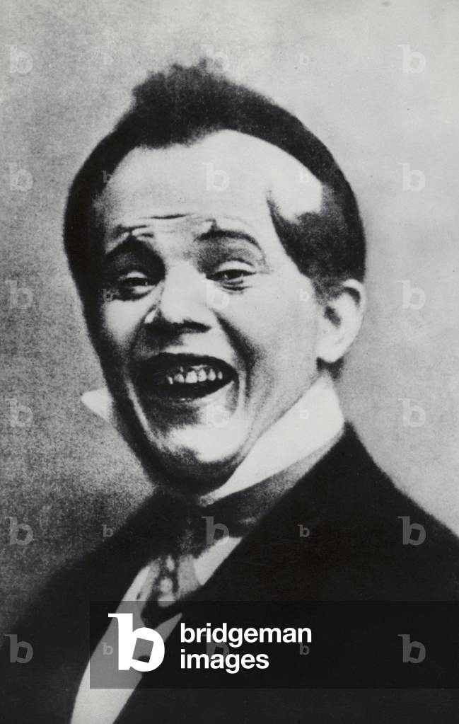 Vitaly Lazarenko, Russian circus clown and acrobat, 1920s (b/w photo)