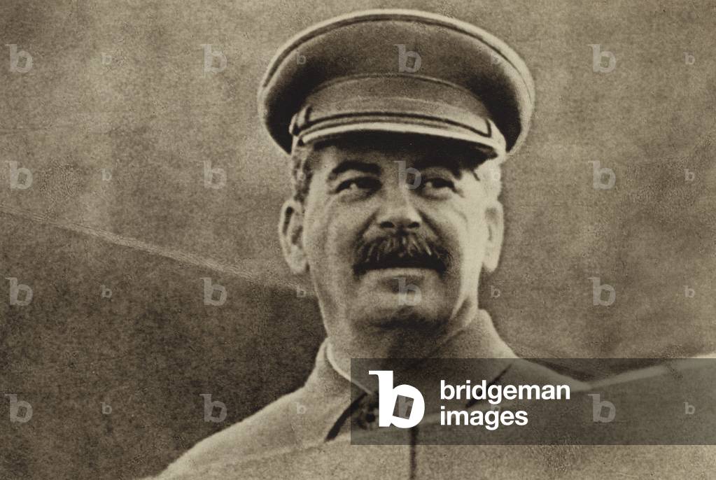 Soviet leader Joseph Stalin, 1939 (b/w photo)