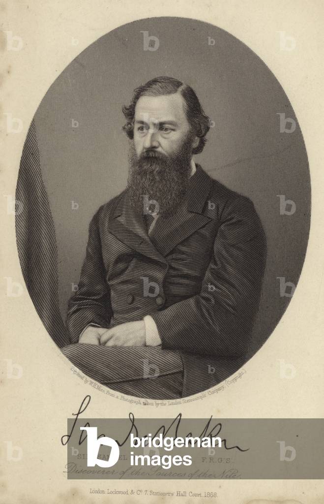 Sir Samuel White Baker (engraving)