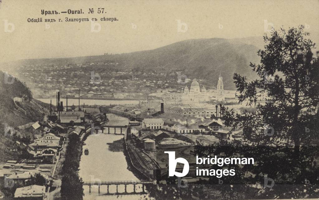 Zlatoust, town in the Urals, Russia, c1905 (b/w photo)
