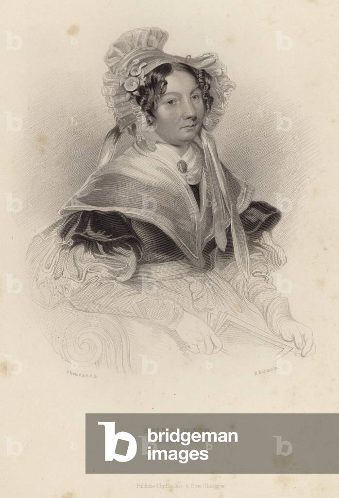 Jessie Lewars also known as Mrs James Thomson (engraving)