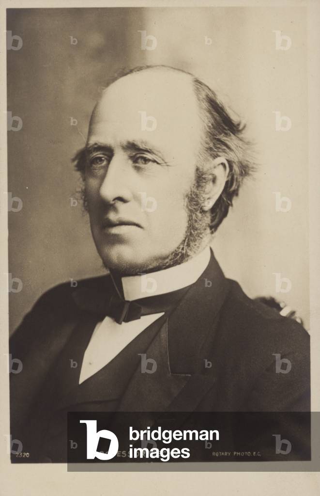 William Edward Hartpole Lecky (1838-1903), Irish historian and political theorist (b/w photo)