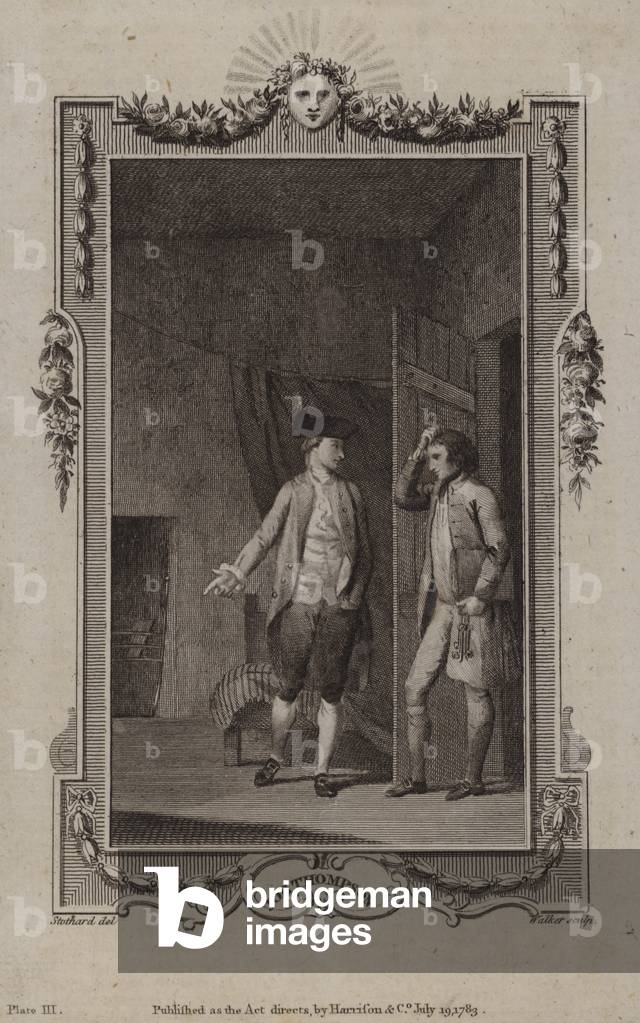 Scene from The Life and Adventures of Joe Thompson, by Edward Kimber (engraving)