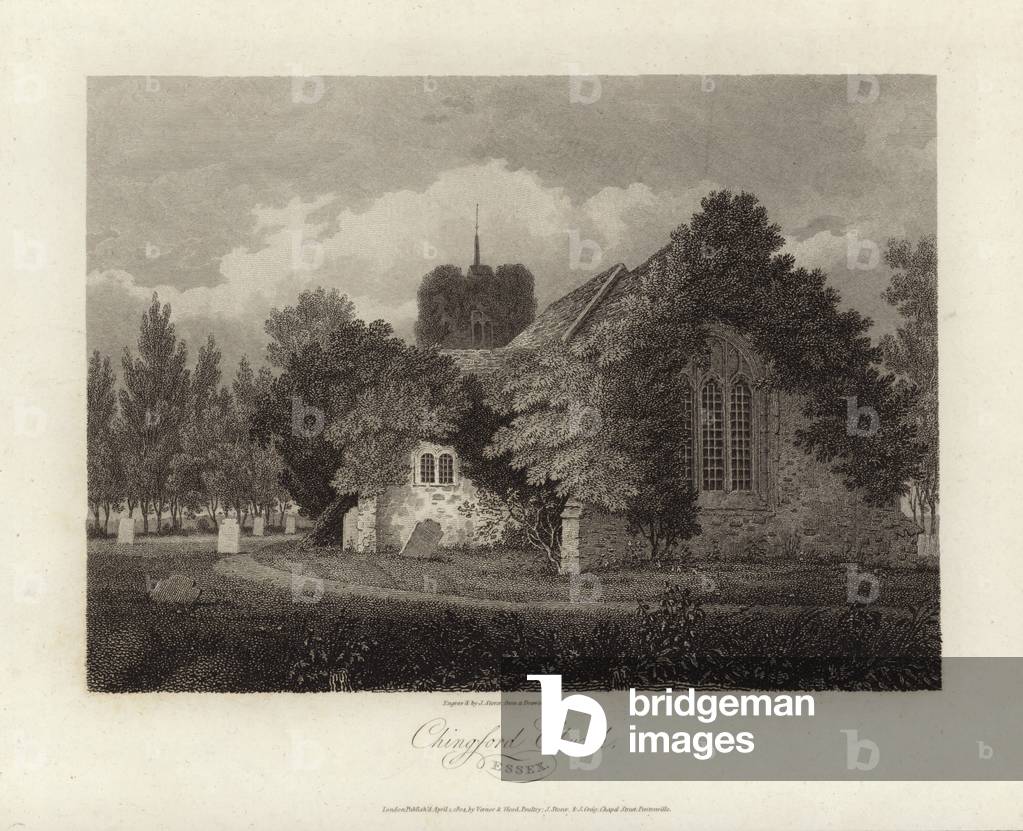 Chingford Church (engraving)