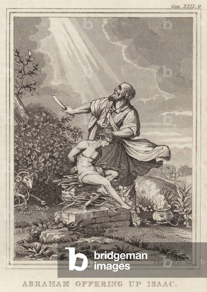 Abraham offering up Isaac (engraving)