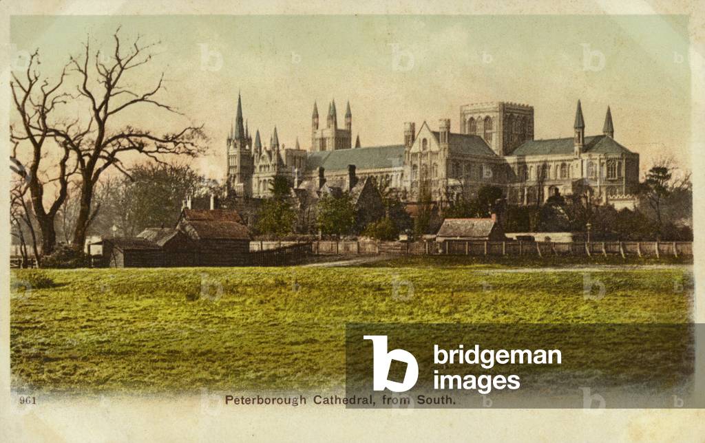 Peterborough Cathedral, from South (photo)
