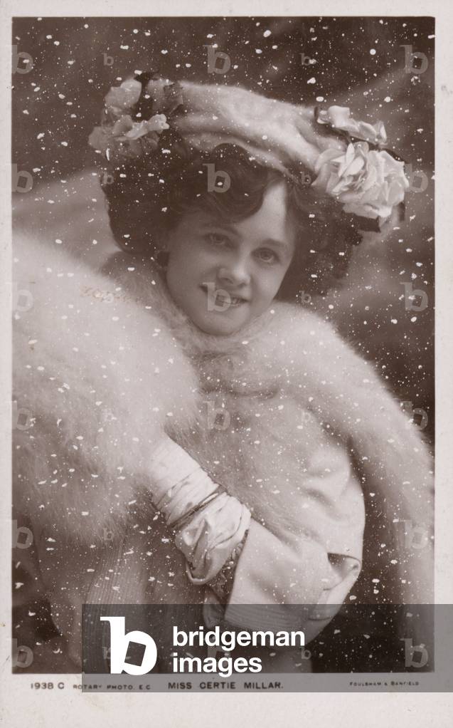Gertie Millar, English stage actress and singer (b/w photo)