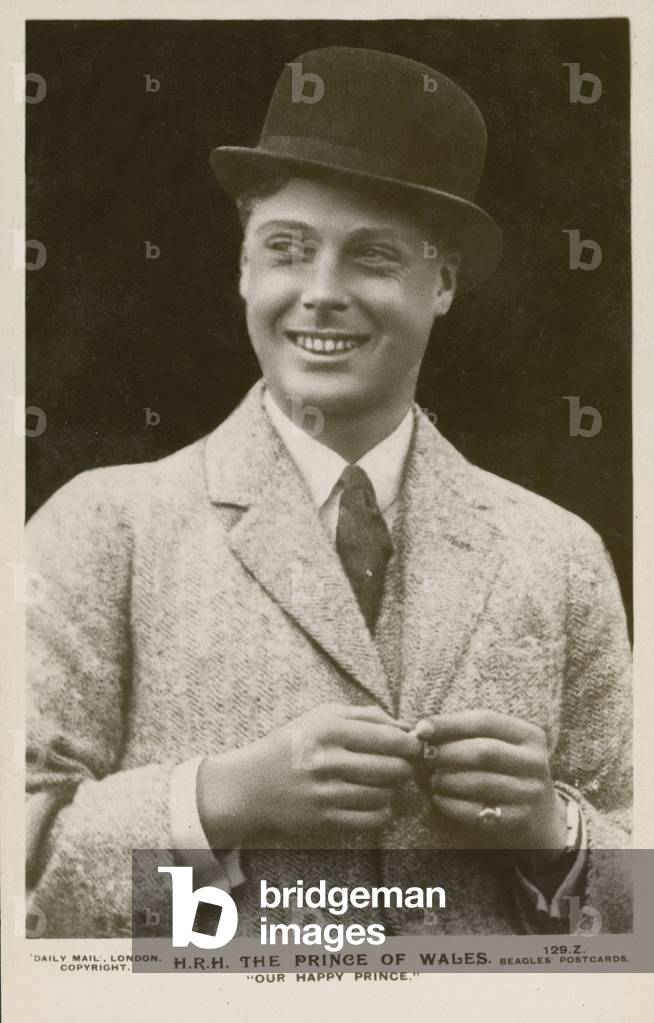 The Prince of Wales (b/w photo)