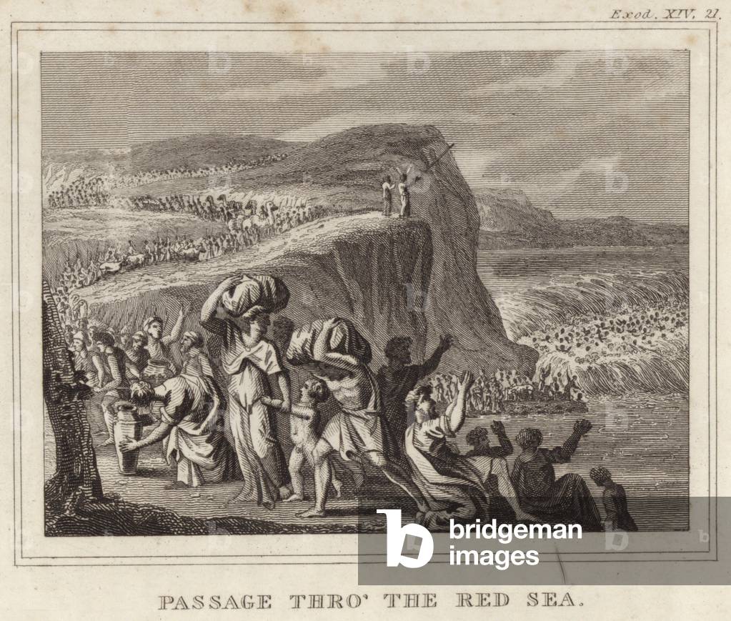 Passage Thro' the Red Sea (engraving)