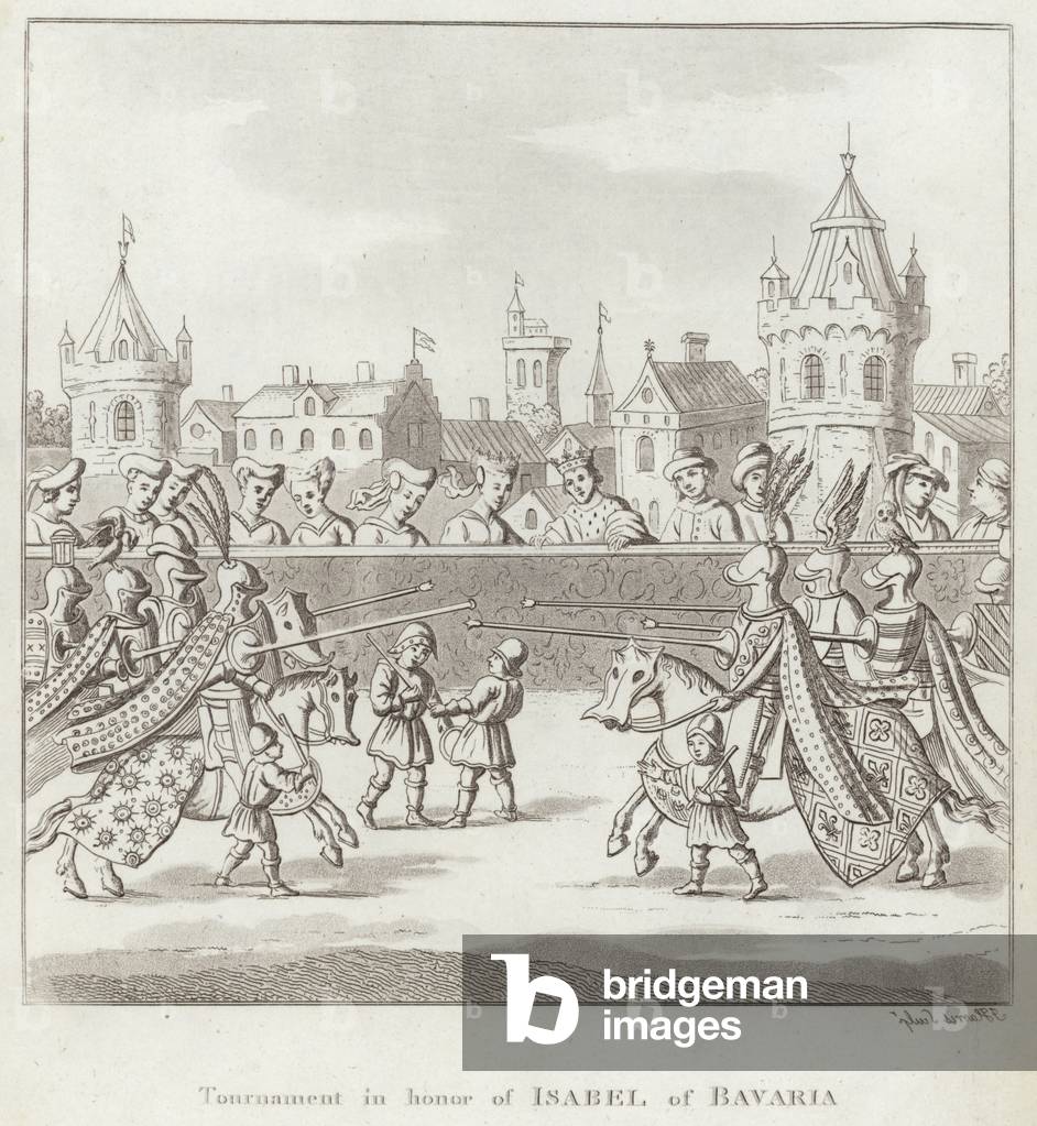 Tournament in Honour of Isabel of Bavaria (engraving)