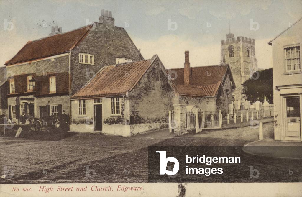 High Street and Church, Edgware (photo)
