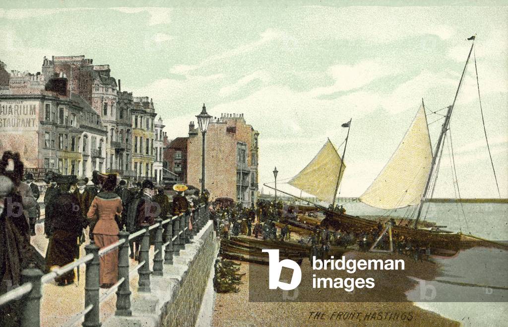 The Front, Hastings (colour photo)