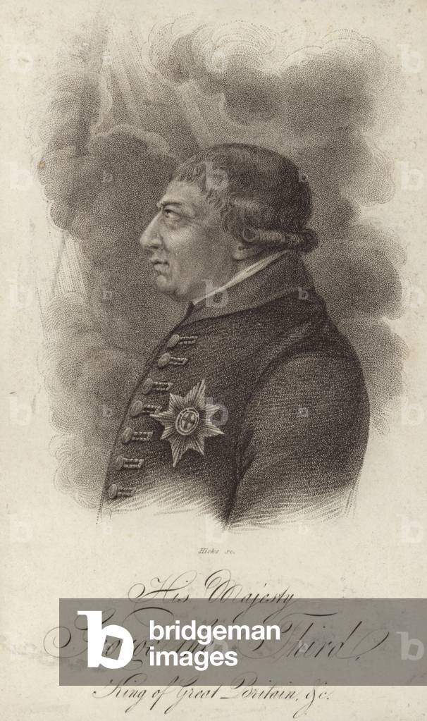 King George III of Great Britain and Ireland (engraving)