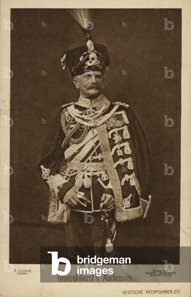 General von Mackensen (b/w photo)