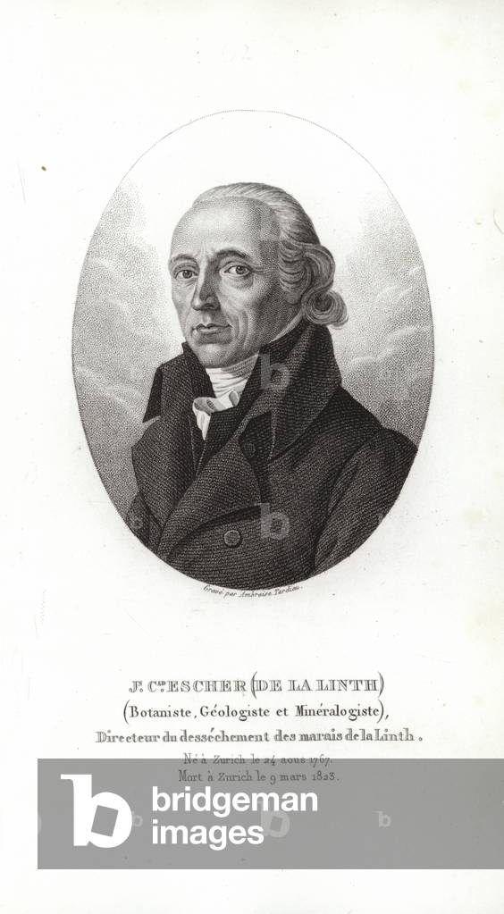 Jean Conrad Escher de la Linth (engraving)
