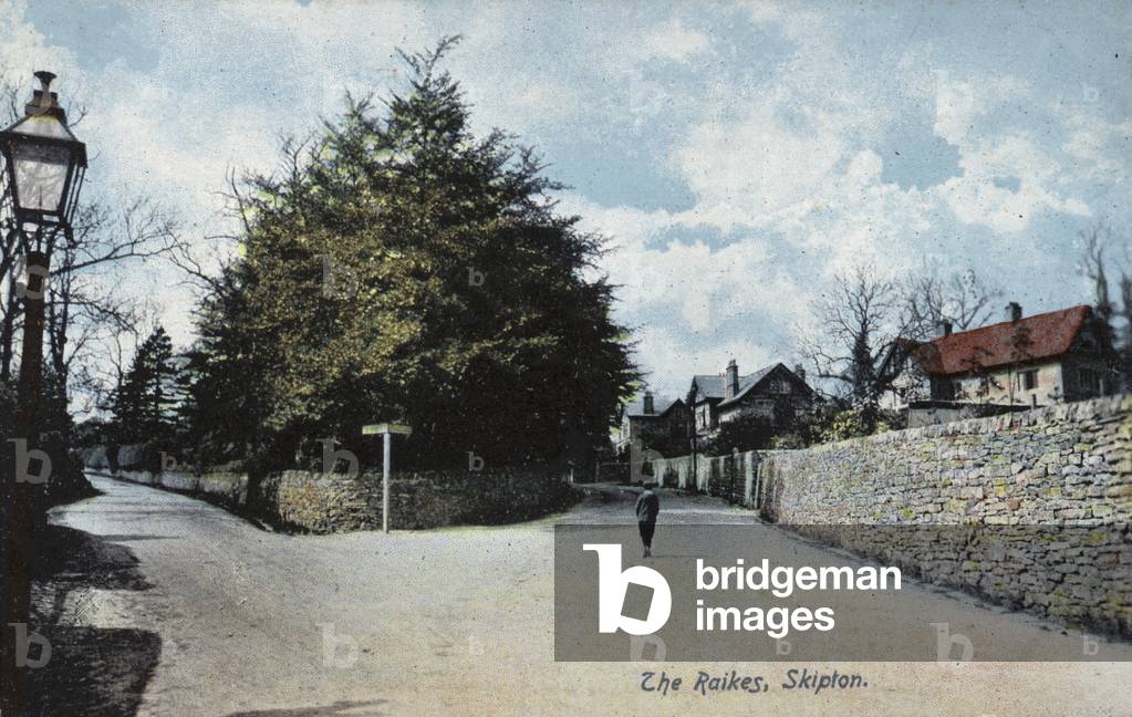 The Raikes, Skiptin, Yorkshire (coloured photo)