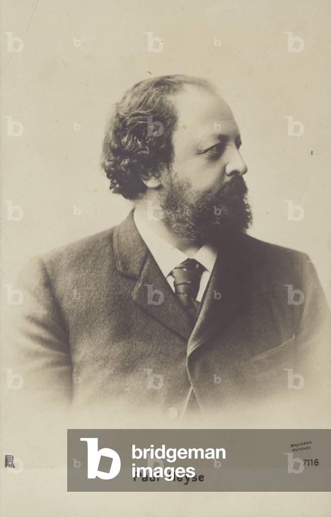 Paul Heyse (1830-1914), German writer and translator (b/w photo)