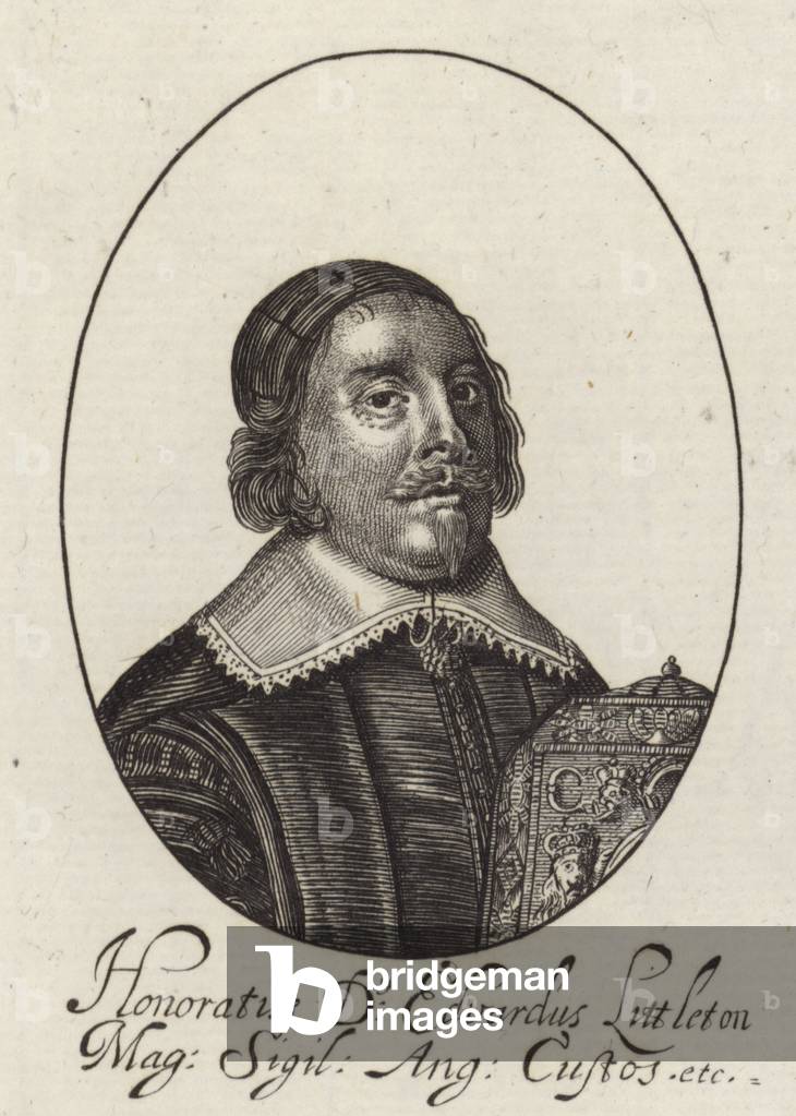 Portrait of Edward Littleton (engraving)