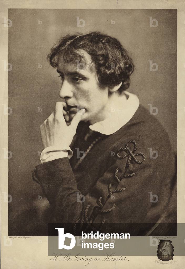 H B Irving (b/w photo)