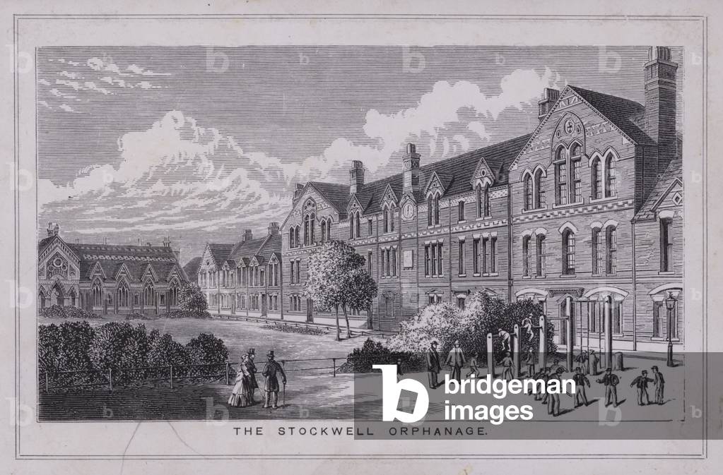 The Stockwell Orphanage, London (engraving)