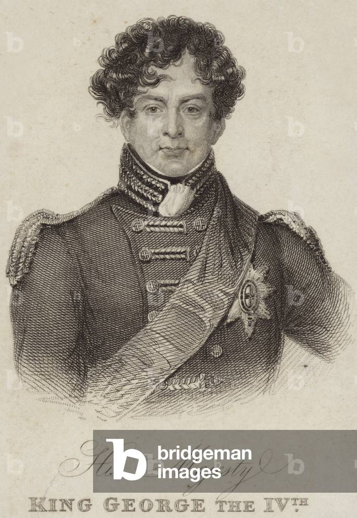 King George IV of Great Britain and Ireland (engraving)