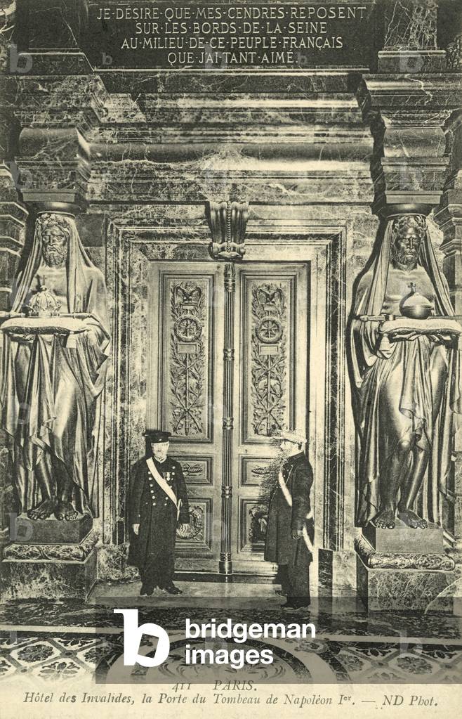 Hotel Des Invalides, Paris (b/w photo)