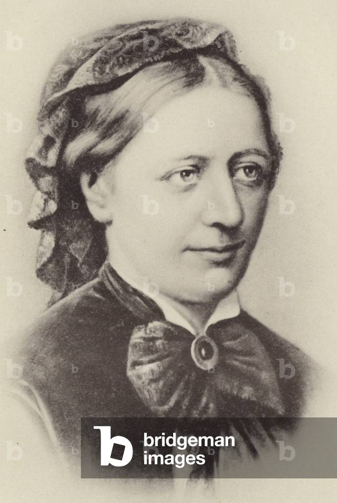 Portrait of Clara Schumann (engraving)